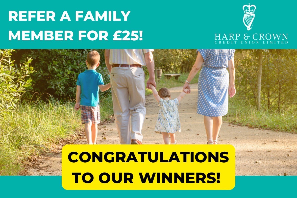 Congratulations to Refer a Family Member winners