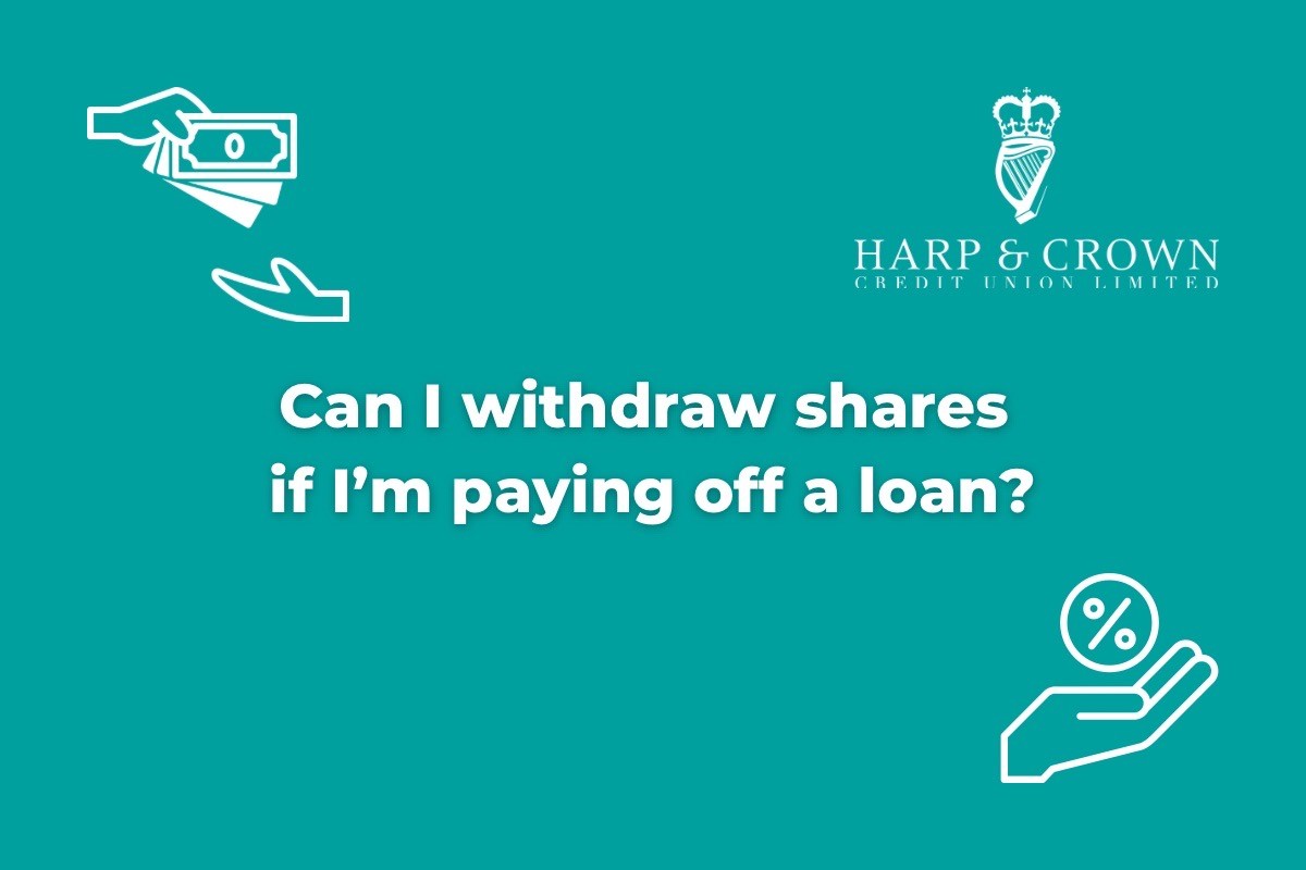 Withdrawing shares with loan